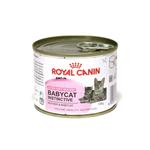ROYAL CANIN CAT BABYCAT INSTINCTIVE ULTRA SOFT MOUSSE 195GR  LIMITE ORDINE 24PZ