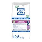 VETLINE DOG FORMULA SALUTE MONOPROTEICO PESCE+ERBE OFFICINALI 12,5KG