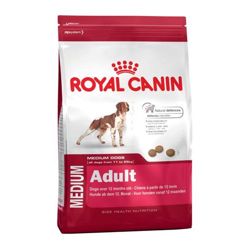 ROYAL CANIN DOG MEDIUM ADULT 15KG