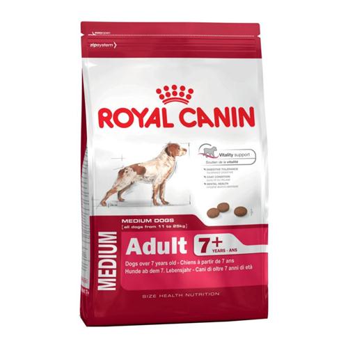 ROYAL CANIN DOG MEDIUM ADULT 7+ 15KG