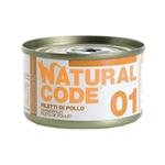 NATURAL CODE CAT 01 FILETTI DI POLLO 85GR