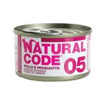 NATURAL CODE CAT 05 POLLO E PROSCIUTTO 85GR