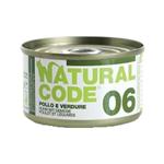 NATURAL CODE CAT 06 POLLO E VERDURE 85GR