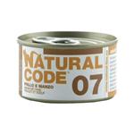 NATURAL CODE CAT 07 POLLO E MANZO 85GR