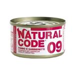 NATURAL CODE CAT 09 TONNO E GAMBERETTI 85GR