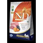 N&D PUMPKIN FORMULA DOG ADULT MINI AGNELLO E MIRTILLO 7KG