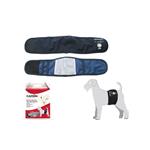 CAMON FASCIA IGIENICA PER CANI MASCHI BLU XS 30/34CM