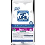 VETLINE DOG FORMULA SALUTE MONOPROTEICO ADULTI TAGLIA PICCOLA PESCE +ERBE OFFICINALI 3KG