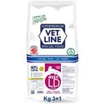 VETLINE LD LESS DRY (+UMIDITA') ADULTI AGNELLO 3KG