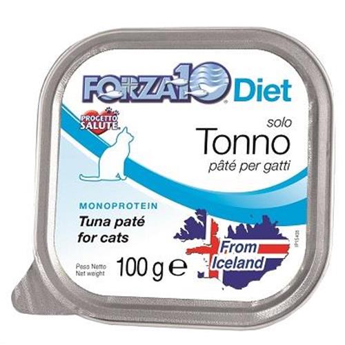 FORZA10 CAT DIET ICELAND SOLO TONNO 100GR  