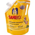 SANIBOX DETERGENTE IGIENIZZANTE CONCENTRATO LIMONE 5LT -TANICA-