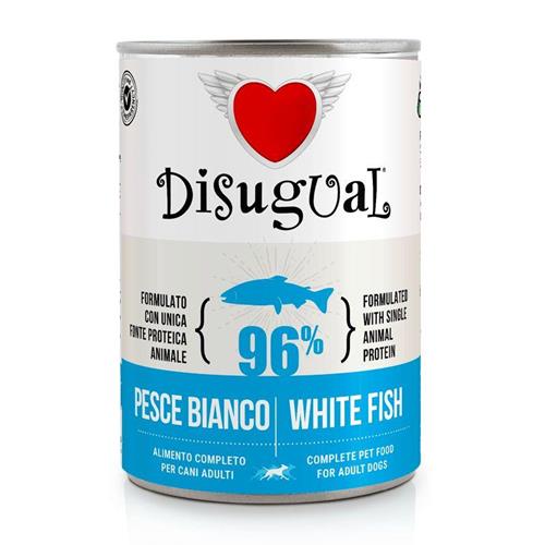 DISUGUAL DOG ADULT ALL BREEDS MONOPROTEICO IPOALLERGENICO PESCE BIANCO 400GR
