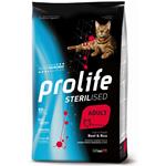 PROLIFE Sterilised Adult Beef & Rice  7KG
