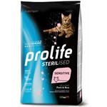 PROLIFE Sterilised Sensitive Adult Pork & Rice  7KG