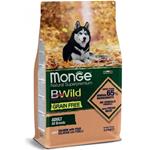 MONGE Grain Free – Salmone con Piselli – All Breeds Adult  12KG