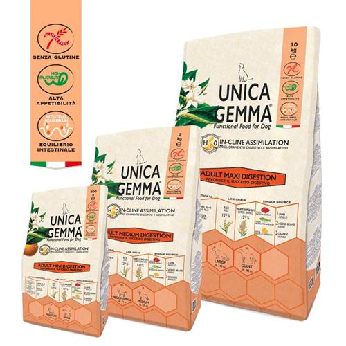 Unica Gemma – Adult Skin MEDIUM DIGESTION AGNELLO 10KG