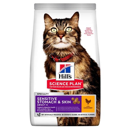 Hill's Science Plan Adult Sensitive Stomach & Skin  Pollo 1,5KG