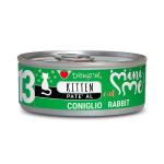 DISUGUAL CAT MINIME PATE' KITTEN 13 CONIGLIO  85GR