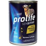 PROLIFE DOG SENSITIVE ALL BREEDS RENNA E PATATE MONOPROTEICO/MONOCARBOIDRATO 400GR