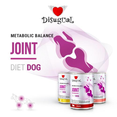 DISUGUAL DIET DOG JOINT SALMONE 400GR  ORDINE MINIMO 6PZ