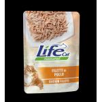 LIFE NATURAL CAT BUSTE FILETTI DI POLLO 70GR   