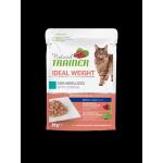 NATURAL TRAINER CAT Ideal Weight Adult con merluzzo  85GR