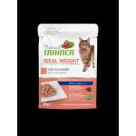 NATURAL TRAINER CAT Ideal Weight Adult con SALMONE  85GR