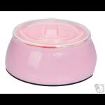 GIMBORN BOWLS 2 IN 1 CIOTOLA IN PLASTICA 15,2x15,2x3 cm ROSA