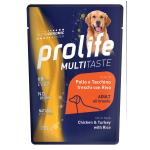 PROLIFE DOG MULTITASTE POLLO E TACCHINO CON RISO 300GR