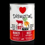 DISUGUAL DOG ADULT ALL BREEDS MONOPROTEICO MANZO CON CAROTE 400GR