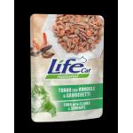 LIFE NATURAL CAT BUSTE TONNO CON VONGOLE E GAMBERETTI 70GR